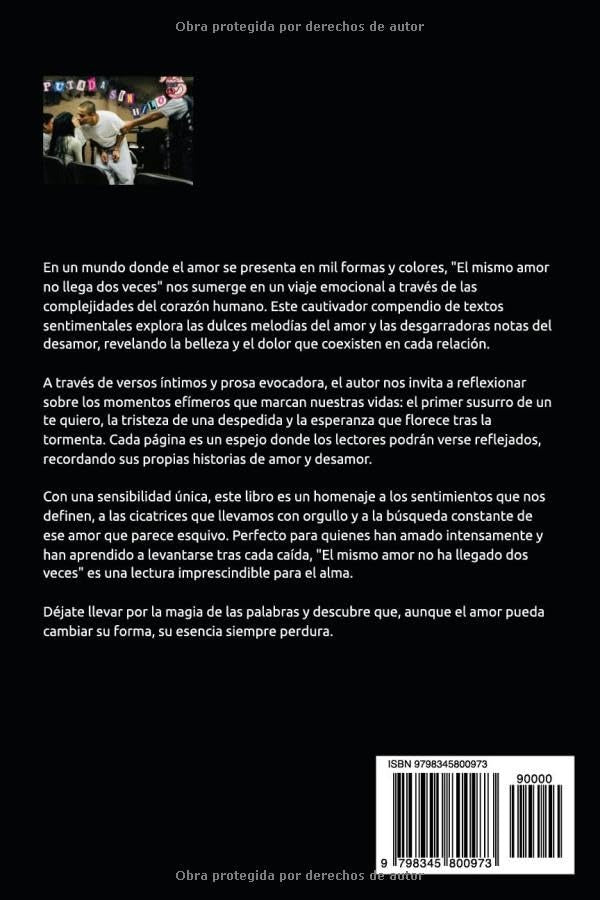 The Same Love Doesn't Come Twice Paperback – by Putada Sin Hilo